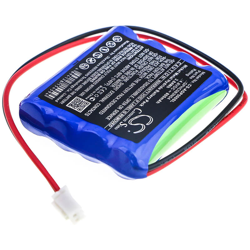 4.8V, 800mAh, Ni-MH Battery fits Algol, Zp-500n, 3.84Wh