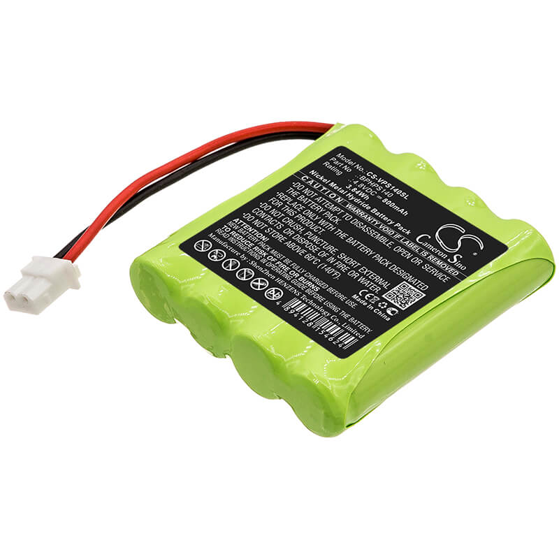 4.8V, 800mAh, Ni-MH Battery fits Velleman, Hps140, 3.84Wh