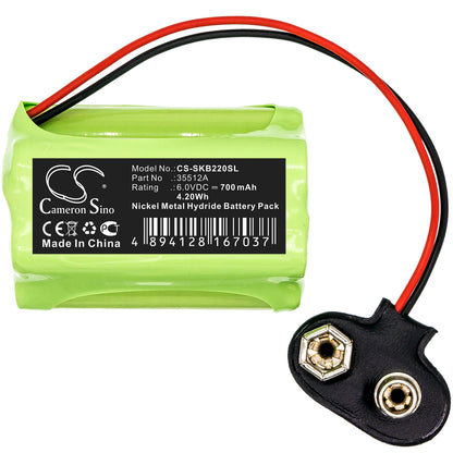 6.0V, 700mAh, Ni-MH Battery fits Sat-kabel, Irm 5, Irm 7, 4.2Wh