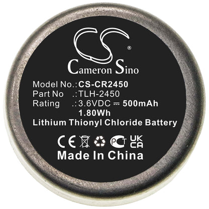 3.6V, 500mAh, Li-SOCl2 Battery fits Testo, 184-t4, 1.8Wh