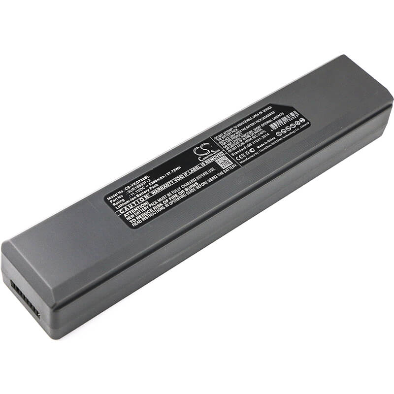 11.1V, 5200mAh, Li-ion Battery fits Yokogawa, Aq7260, Aq7261, 57.72Wh