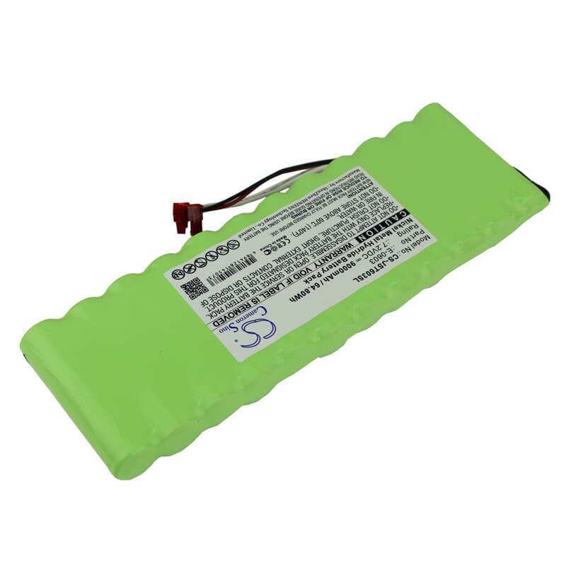 7.2V, 9000mAh, Ni-MH Battery fits Josam, Truck Aligner Ii, 64.8Wh