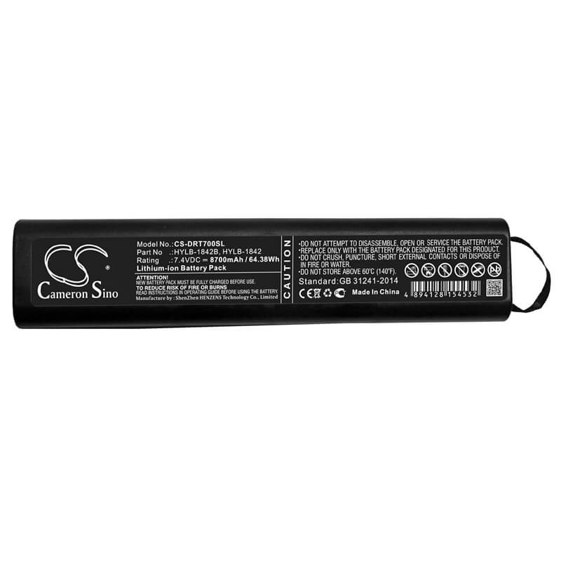 7.4V, 8700mAh, Li-ion Battery fits Deviser, Ae4000a, E7000l, 64.38Wh