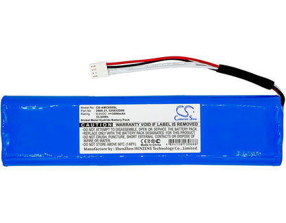 9.6V, 3500mAh, Ni-MH Battery fits Megger, Megohmmeter, 33.6Wh