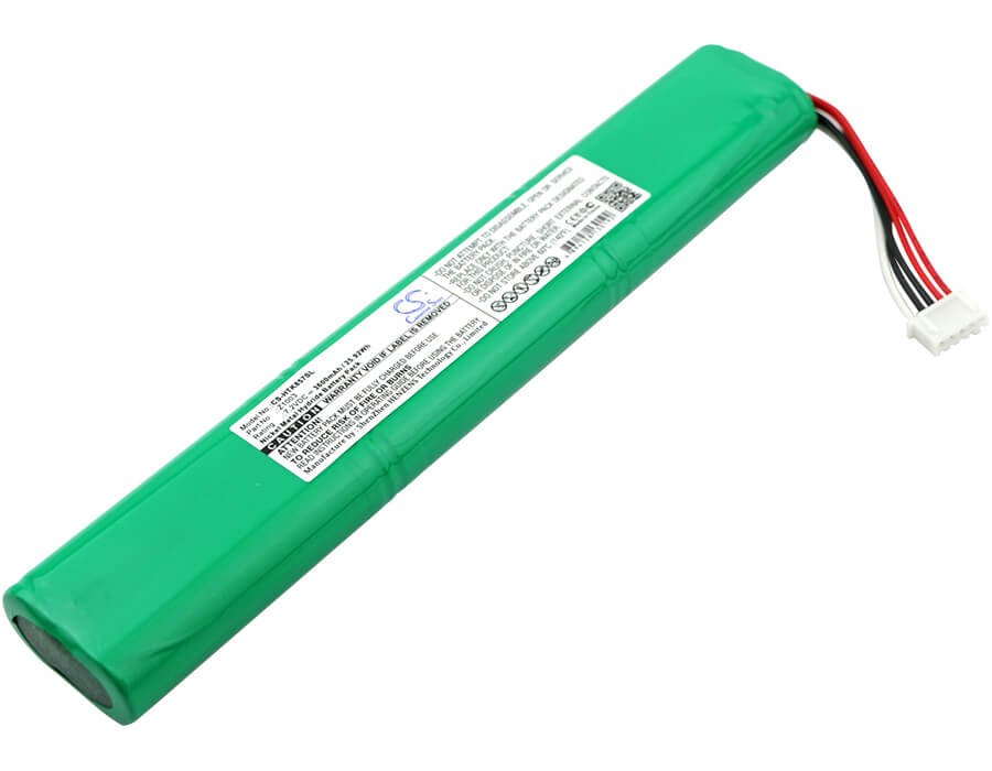7.2V, 3600mAh, Ni-MH Battery fits Hioki, Mr8875, Mr8875-30, 25.92Wh