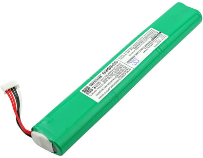 7.2V, 3600mAh, Ni-MH Battery fits Hioki, Mr8875, Mr8875-30, 25.92Wh