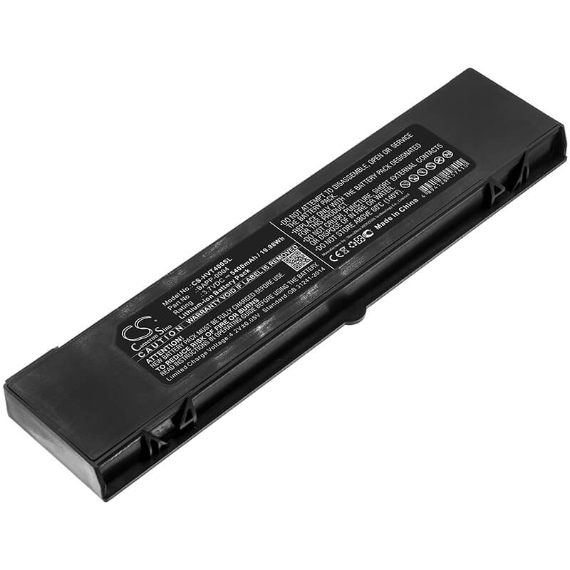 3.7V, 5400mAh, Li-ion Battery fits Humanware, Touch, 19.98Wh