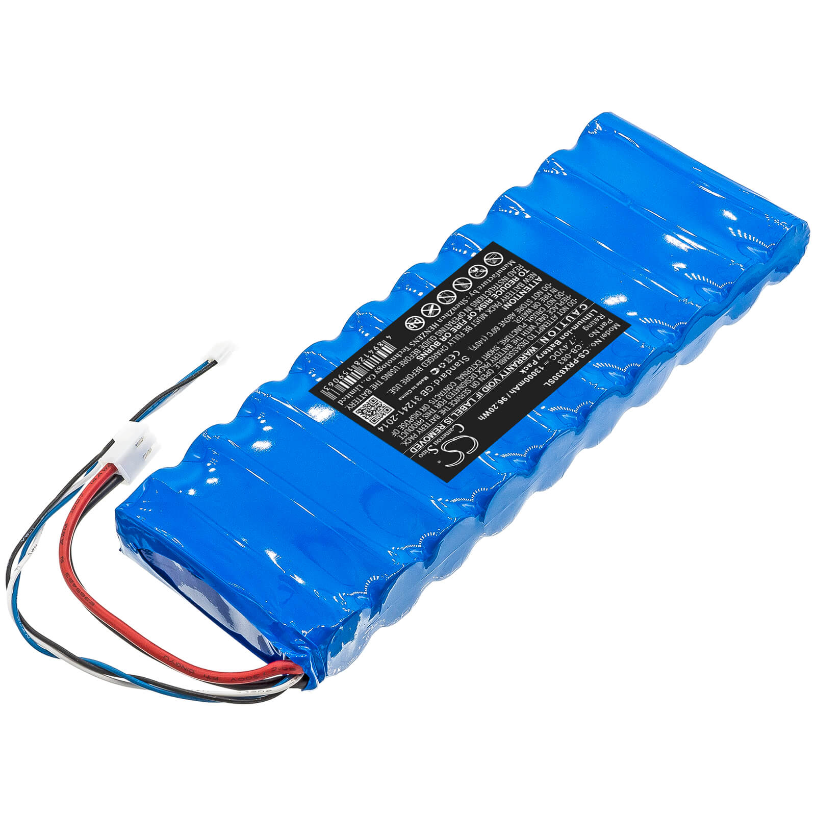 7.4V, 13000mAh, Li-ion Battery fits Promax, Hd Ranger, 96.2Wh