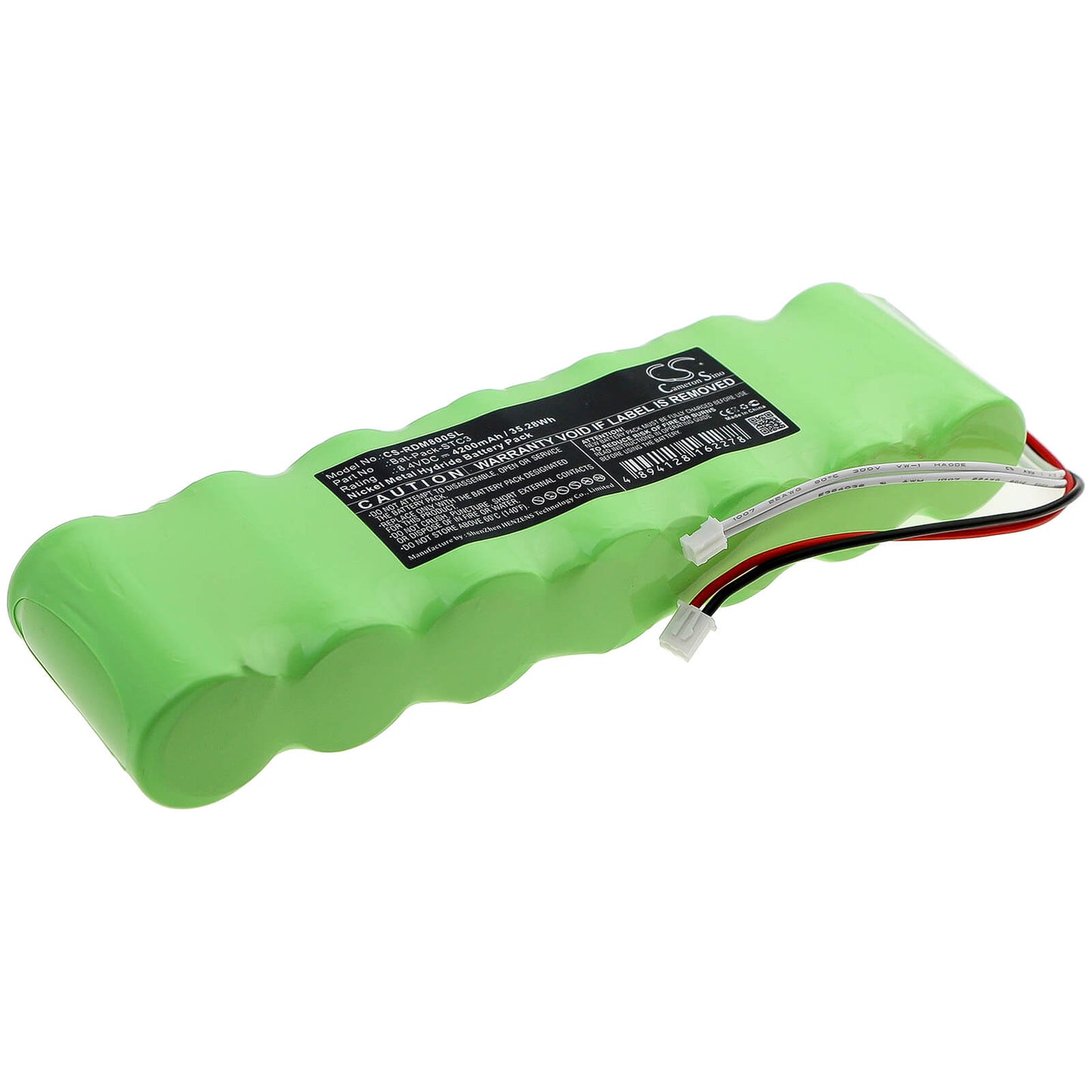 8.4V, 4200mAh, Ni-MH Battery fits Rover, Atom Hd, Atom Light, 35.28Wh