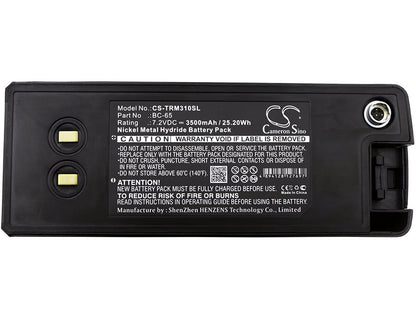 7.2V, 3500mAh, Ni-MH Battery fits Trimble, M3, S8, 25.2Wh