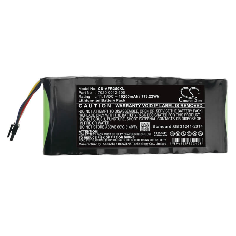 11.1V, 10200mAh, Li-ion Battery fits Aeroflex, 3500a, Cobham Avcomm 8800s, 113.22Wh