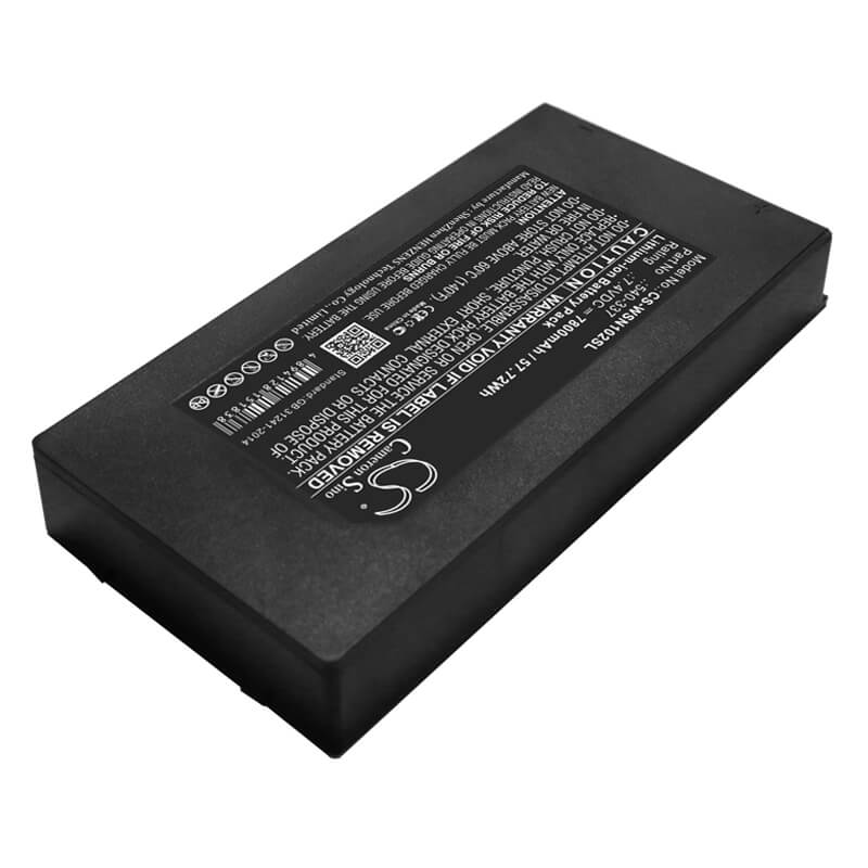 7.4V, 7800mAh, Li-ion Battery fits Owon, B-8000, Hc-pds, 57.72Wh