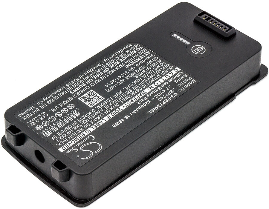 7.4V, 5200mAh, Li-ion Battery fits Fluke, 753, 754, 38.48Wh