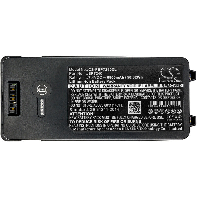7.4V, 6800mAh, Li-ion Battery fits Fluke, 753, 754, 50.32Wh