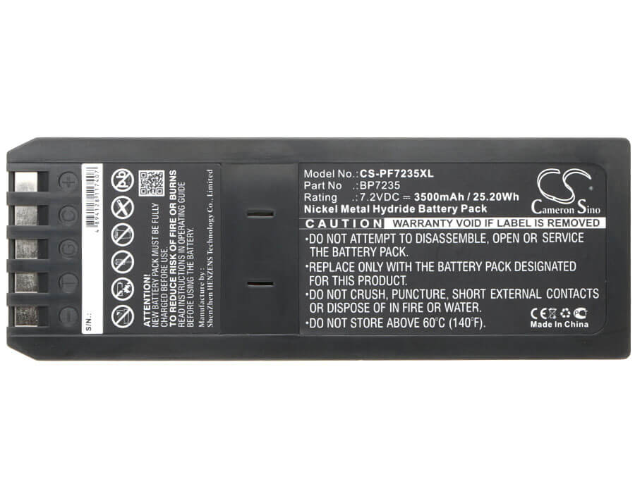 7.2V, 3500mAh, Ni-MH Battery fits Fluke, 700 Calibrator, 740 Calibrator, 25.2Wh
