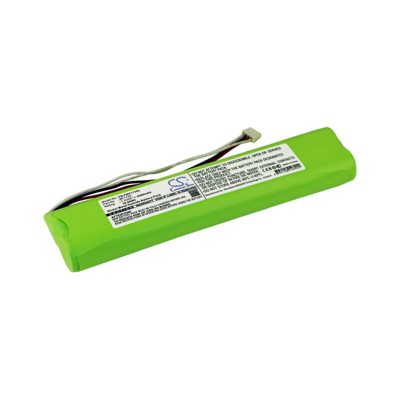 7.2V, 2500mAh, Ni-MH Battery fits Fluke, Biomedical Varta, Multimeter P-1505, 18Wh