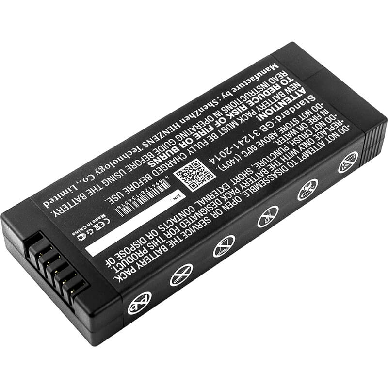 12.6V, 4400mAh, Li-ion Battery fits Ge, Inspection Usm33, Krautkramer Usm 33, 55.44Wh