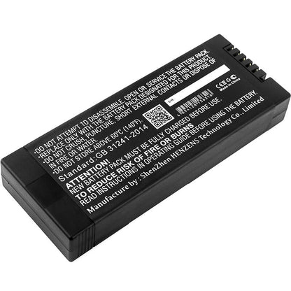 12.6V, 4400mAh, Li-ion Battery fits Ge, Inspection Usm33, Krautkramer Usm 33, 55.44Wh