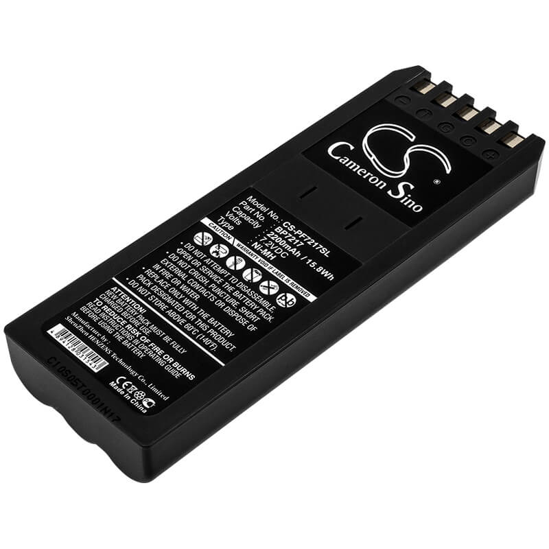 7.2V, 2200mAh, Ni-MH Battery fits Fluke, 741, 741b, 15.84Wh