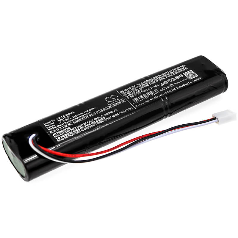7.2V, 2500mAh, Ni-MH Battery fits Trilithic, 860 Dspi Cable Meter, 860dsp, 18Wh