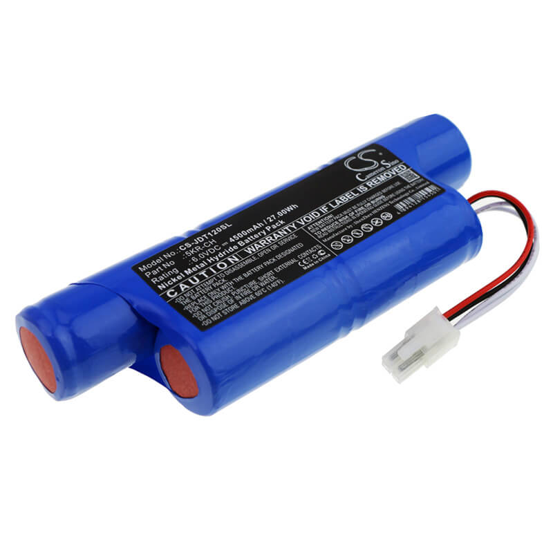 6.0V, 4500mAh, Ni-MH Battery fits Jdsu, Edt-135, Est-120, 27Wh