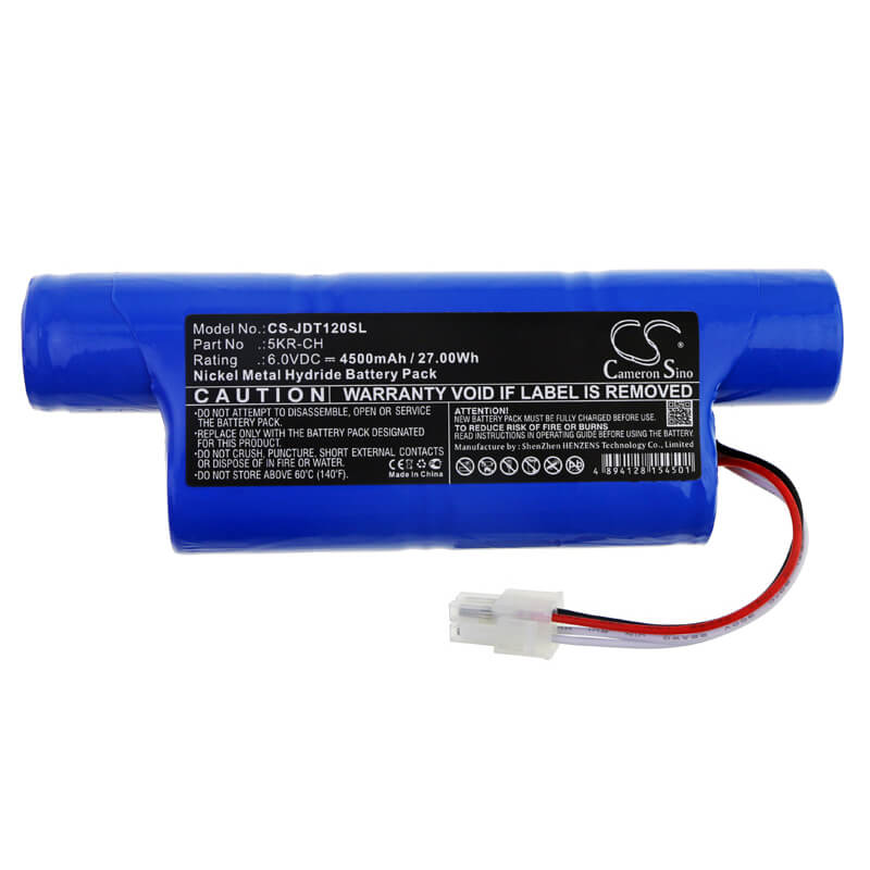 6.0V, 4500mAh, Ni-MH Battery fits Acterna, Jdsu Edt-135, Jdsu Est-120, 27Wh