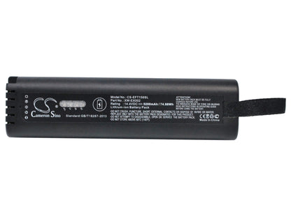14.4V, 5200mAh, Li-ion Battery fits Exfo, Ftb-150, Ftb-200, 74.88Wh