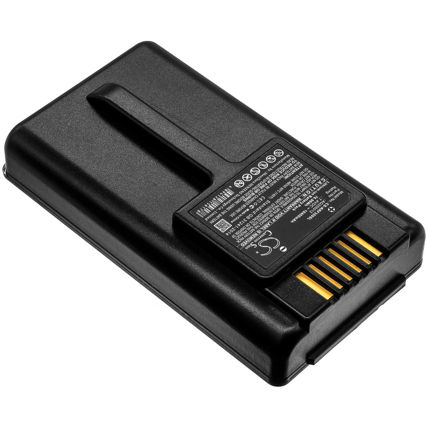 7.4V, 10400mAh, Li-ion Battery fits Aeroflex, Ifr, Marconi, 76.96Wh