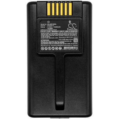 7.4V, 10400mAh, Li-ion Battery fits Aeroflex, Ifr, Marconi, 76.96Wh
