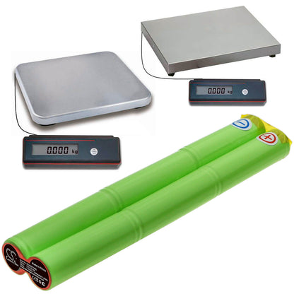 7.2V, 1600mAh, Ni-MH Battery fits Soehnle, 7722, 7741, 11.52Wh