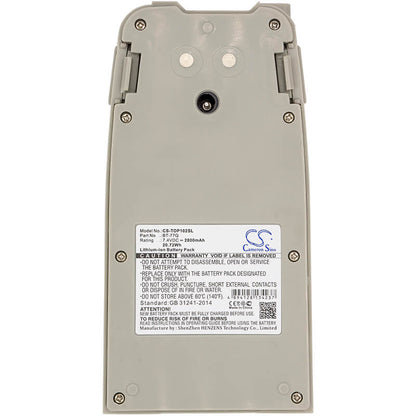 7.4V, 2800mAh, Li-ion Battery fits Topcon, Cygnus Ks-102 Total Station, 20.72Wh