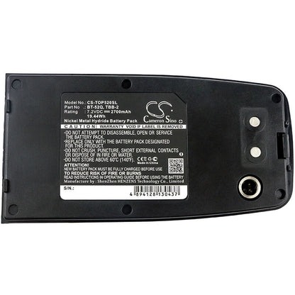 7.2V, 2700mAh, Ni-MH Battery fits Topcon, Cs-100, Cts-3000, 19.44Wh