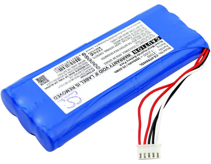 7.2V, 3600mAh, Ni-MH Battery fits Hioki, Lr8400, Mr8880-20, 25.92Wh