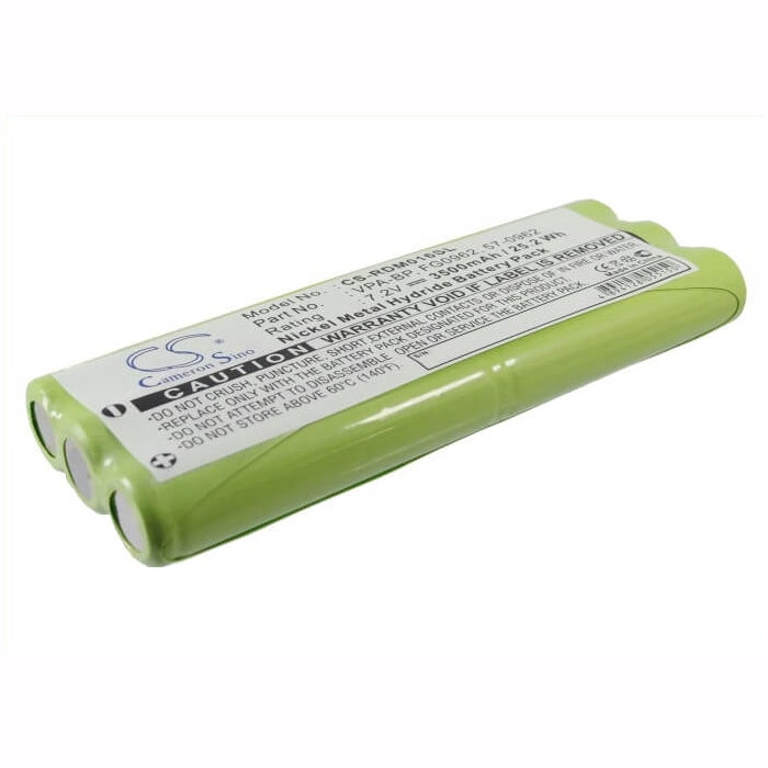 7.2V, 3500mAh, Ni-MH Battery fits Ikusi, Dsa-640, 25.2Wh