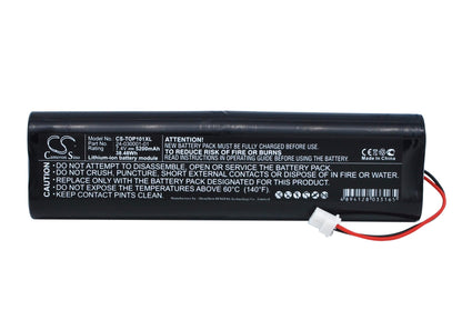 7.4V, 5200mAh, Li-ion Battery fits Topcon, 24-030001-01, Egp-0620-1, 38.48Wh