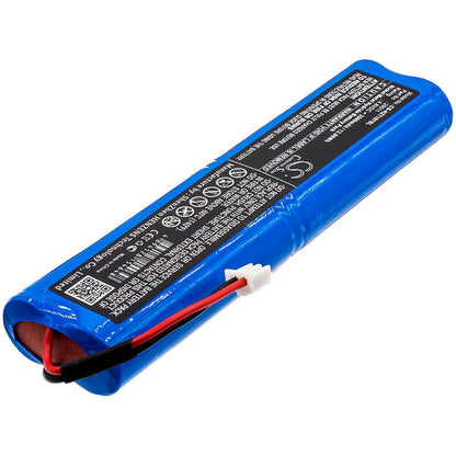 4.8V, 2500mAh, Ni-MH Battery fits Hazet, 1979-6, 12Wh