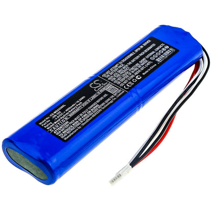 4.8V, 4000mAh, Ni-MH Battery fits Micronix, Msa338, Msa358, 19.2Wh