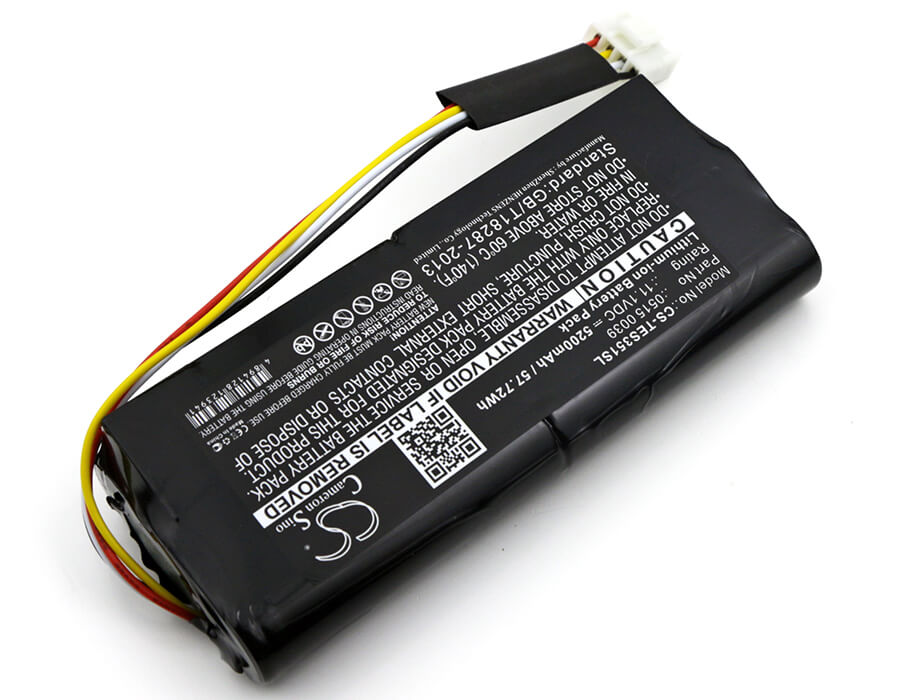 11.1V, 5200mAh, Li-ion Battery fits Testo, 350k Analyzer, 57.72Wh
