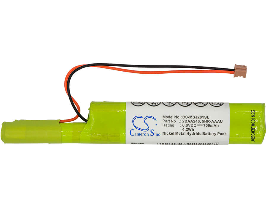 6.0V, 700mAh, Ni-MH Battery fits Mitutoyo, Surftest Sj-201, 4.2Wh
