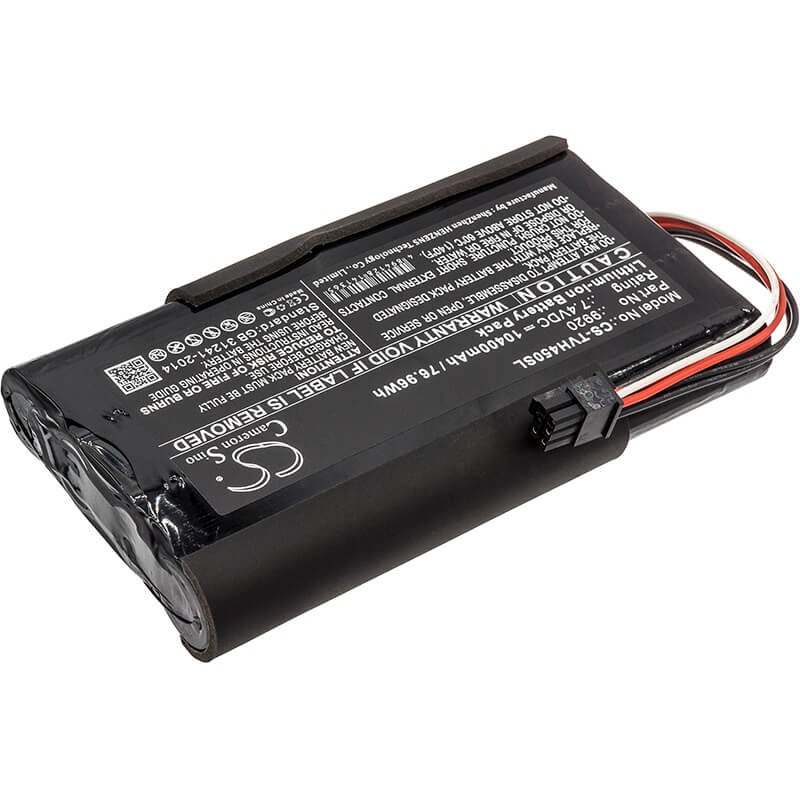 7.4V, 10400mAh, Li-ion Battery fits Televes, H45, H60, 76.96Wh