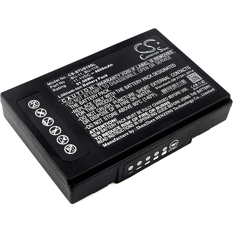 11.1V, 4600mAh, Li-ion Battery fits Sumitomo, T-400s+, T-600c, 51.06Wh