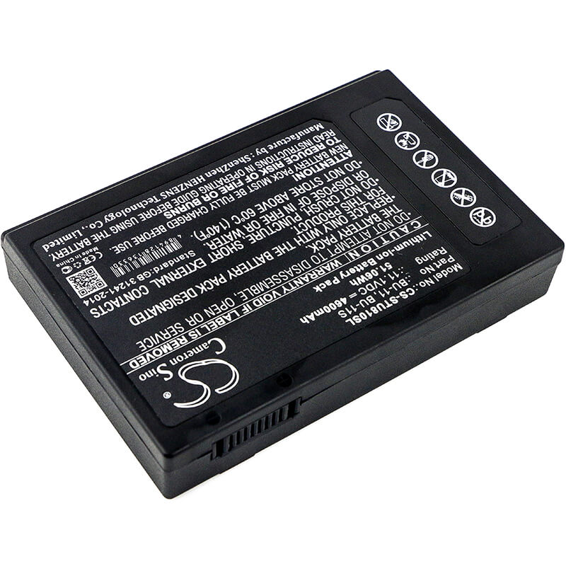 11.1V, 4600mAh, Li-ion Battery fits Sumitomo, T-400s+, T-600c, 51.06Wh