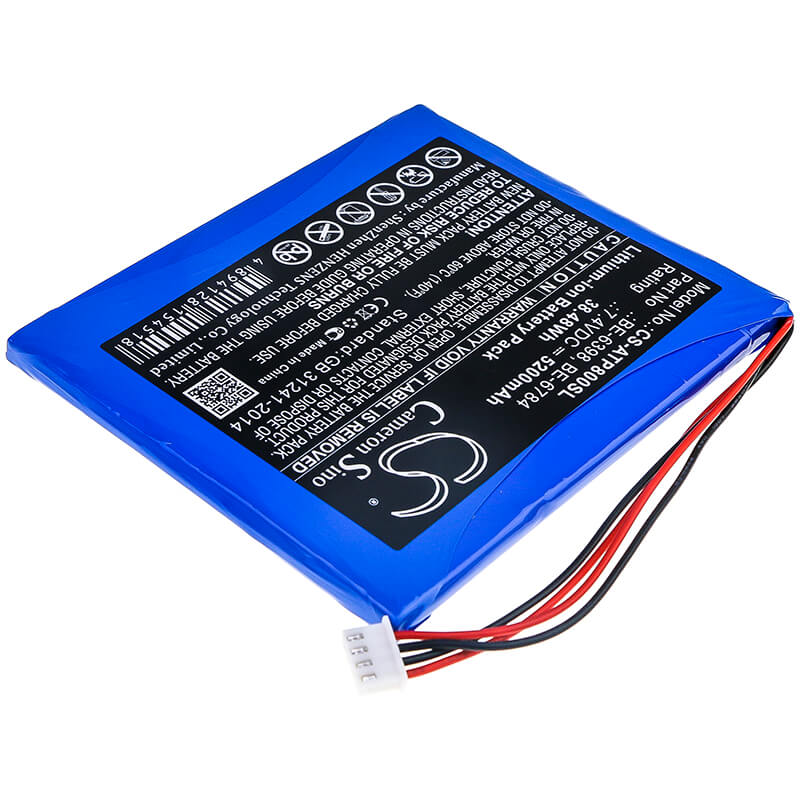 7.4V, 5200mAh, Li-ion Battery fits Aetep, At800, At-800, 38.48Wh