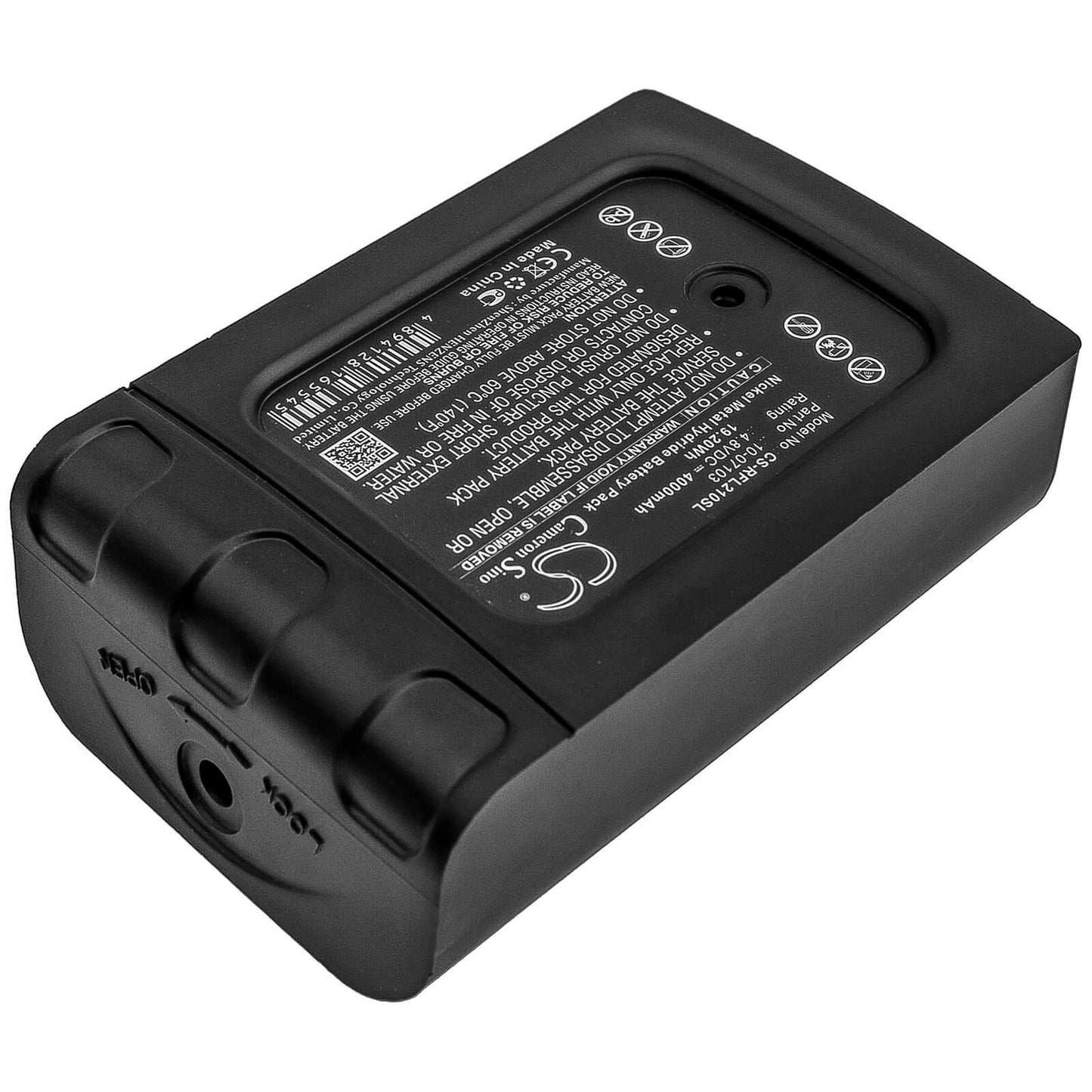 4.8V, 4000mAh, Ni-MH Battery fits Geo-fennel, Rotationslaser Fl 210, 19.2Wh