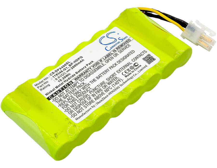 9.6V, 2000mAh, Ni-MH Battery fits Dranetz, Hdpq-guide, Hdpq-visa, 19.2Wh