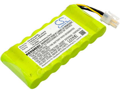 9.6V, 2000mAh, Ni-MH Battery fits Dranetz, Hdpq-guide, Hdpq-visa, 19.2Wh