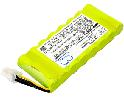 9.6V, 2000mAh, Ni-MH Battery fits Dranetz, Hdpq-guide, Hdpq-visa, 19.2Wh