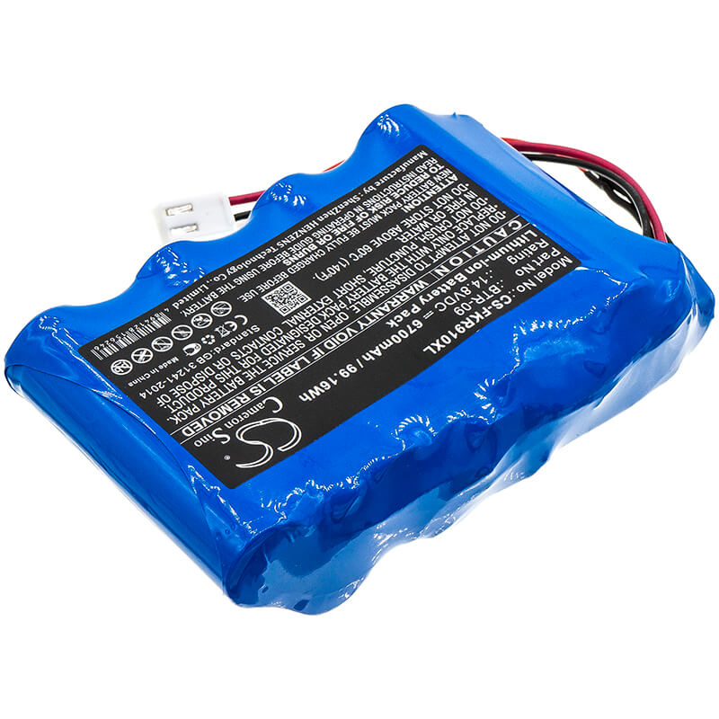 14.8V, 6700mAh, Li-ion Battery fits Fujikura, Fsm-601s, Fsm-602s, 99.16Wh