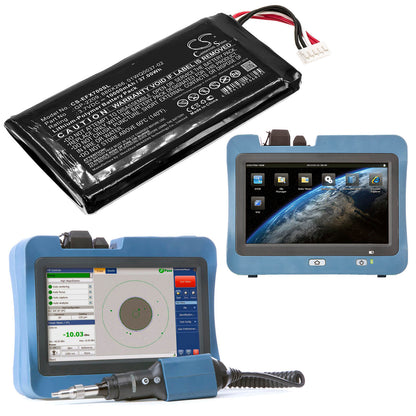 3.7V, 10000mAh, Li-Polymer Battery fits Exfo, Max-700, Max-700b/c, 37Wh