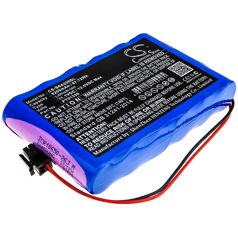 11.1V, 5200mAh, Li-ion Battery fits Bird, Sa2500, Sa-2500, 57.72Wh